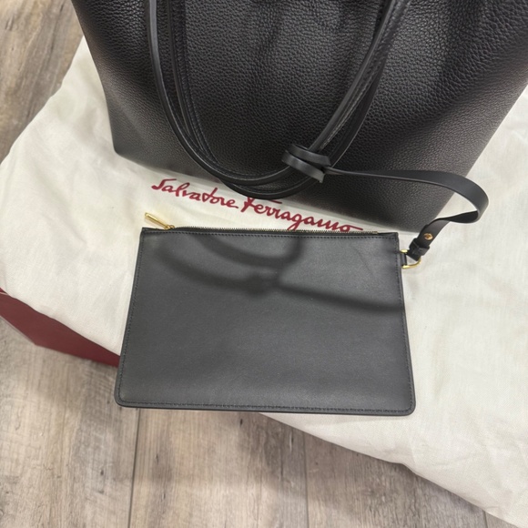 SALVATORE FERRAGAMO Leather Travel Tote - Picture 12 of 16